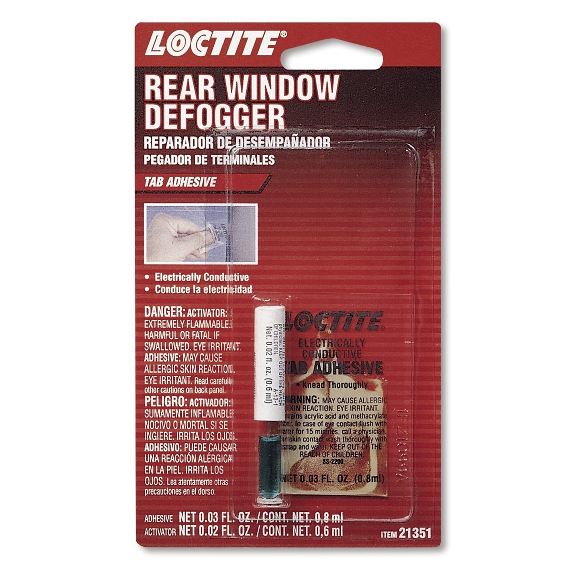 Loctite Rear Window Defogger Tab Adhesive, 6PK